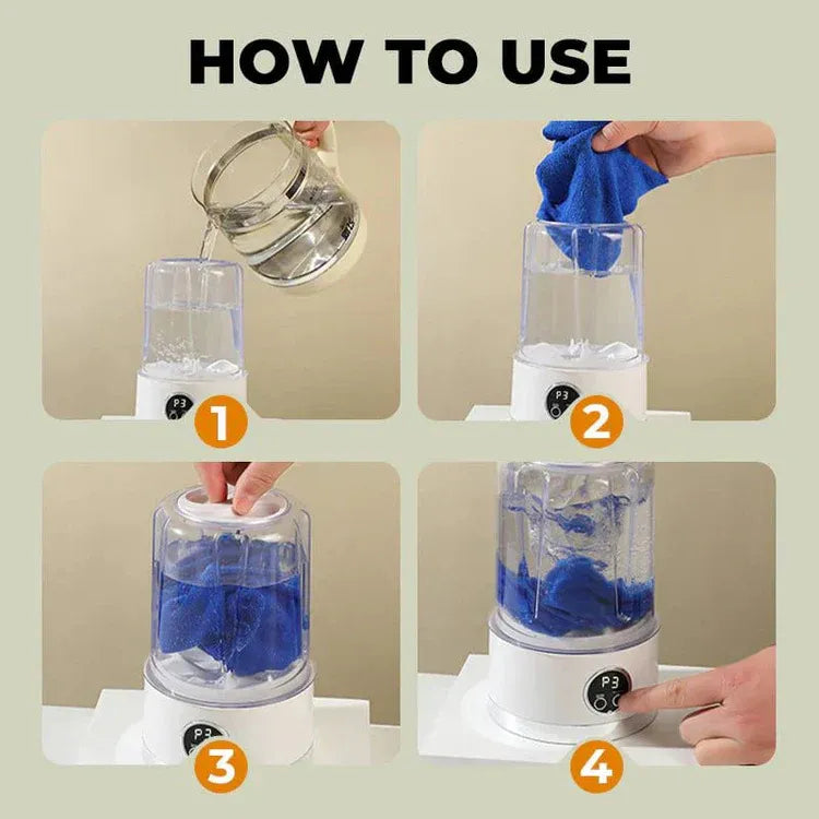 TORZY™ - Mini Portable Washing Machine