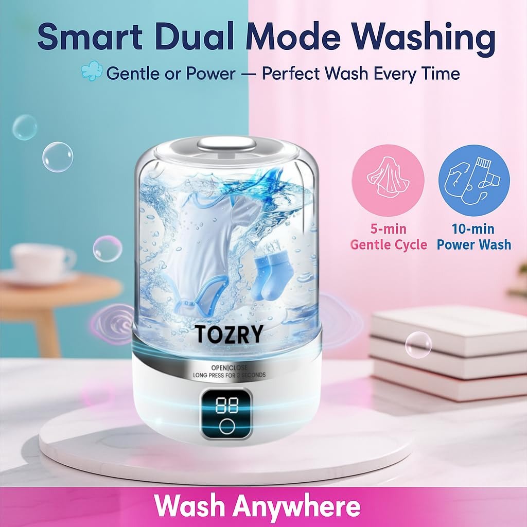 TORZY™ - Mini Portable Washing Machine