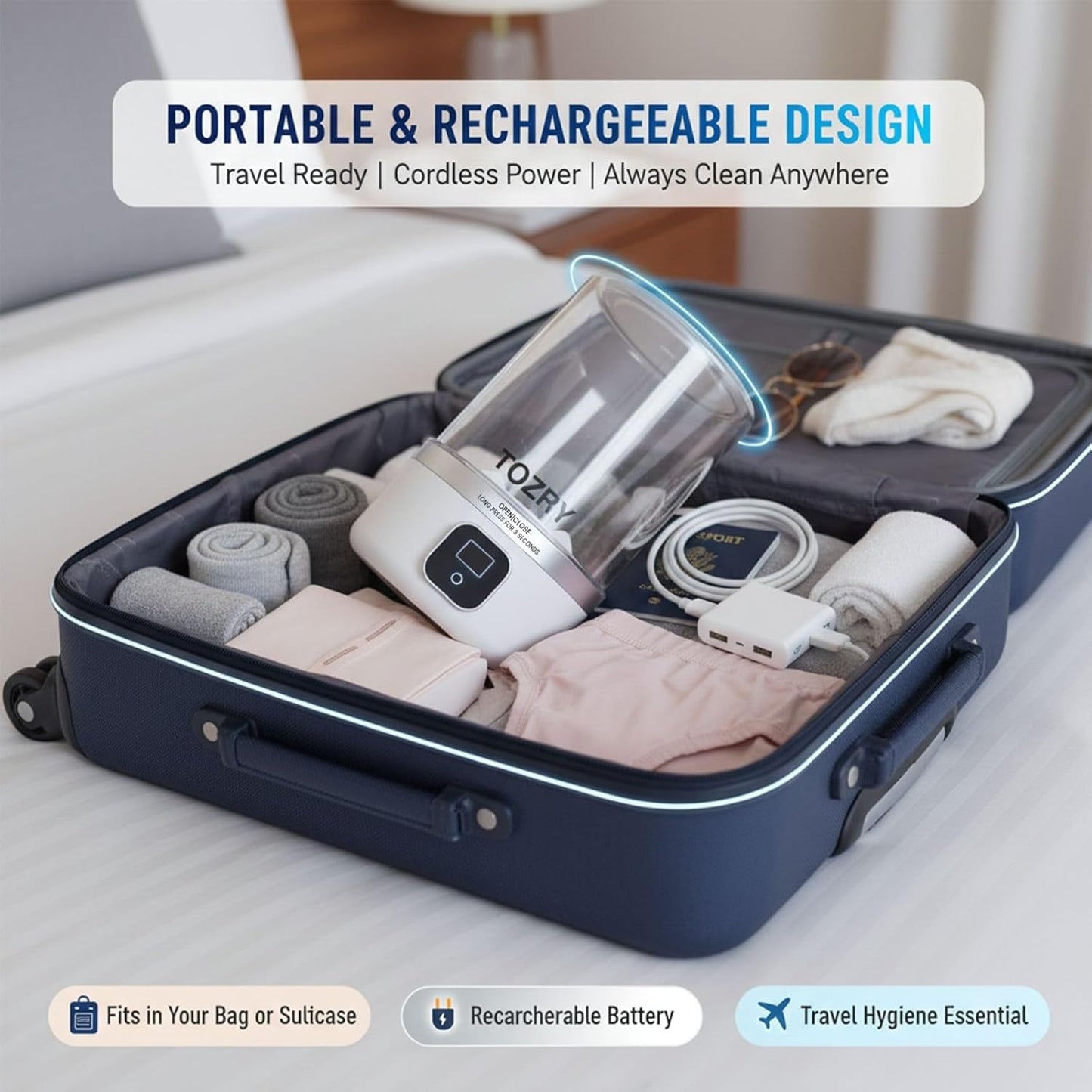 TORZY™ - Mini Portable Washing Machine